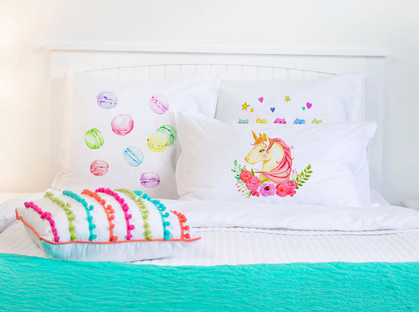 Personalized unicorn outlet pillowcase