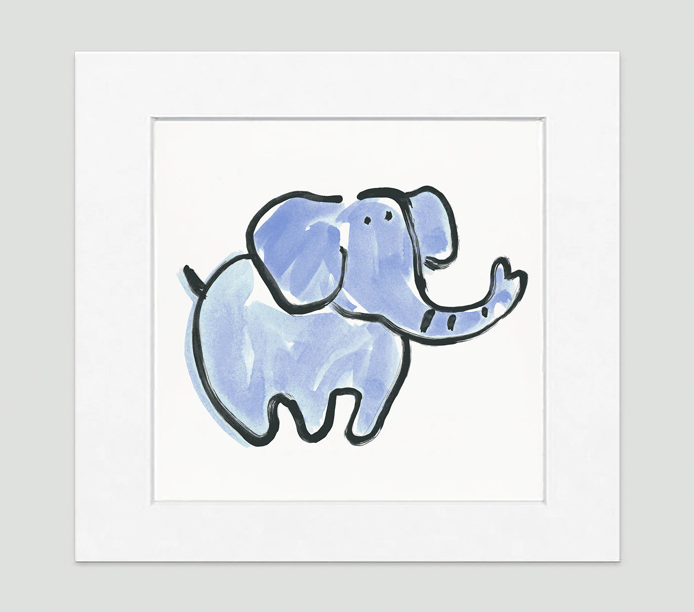 Meeden Art Set For Students, Blue Little Elephant Set (mat